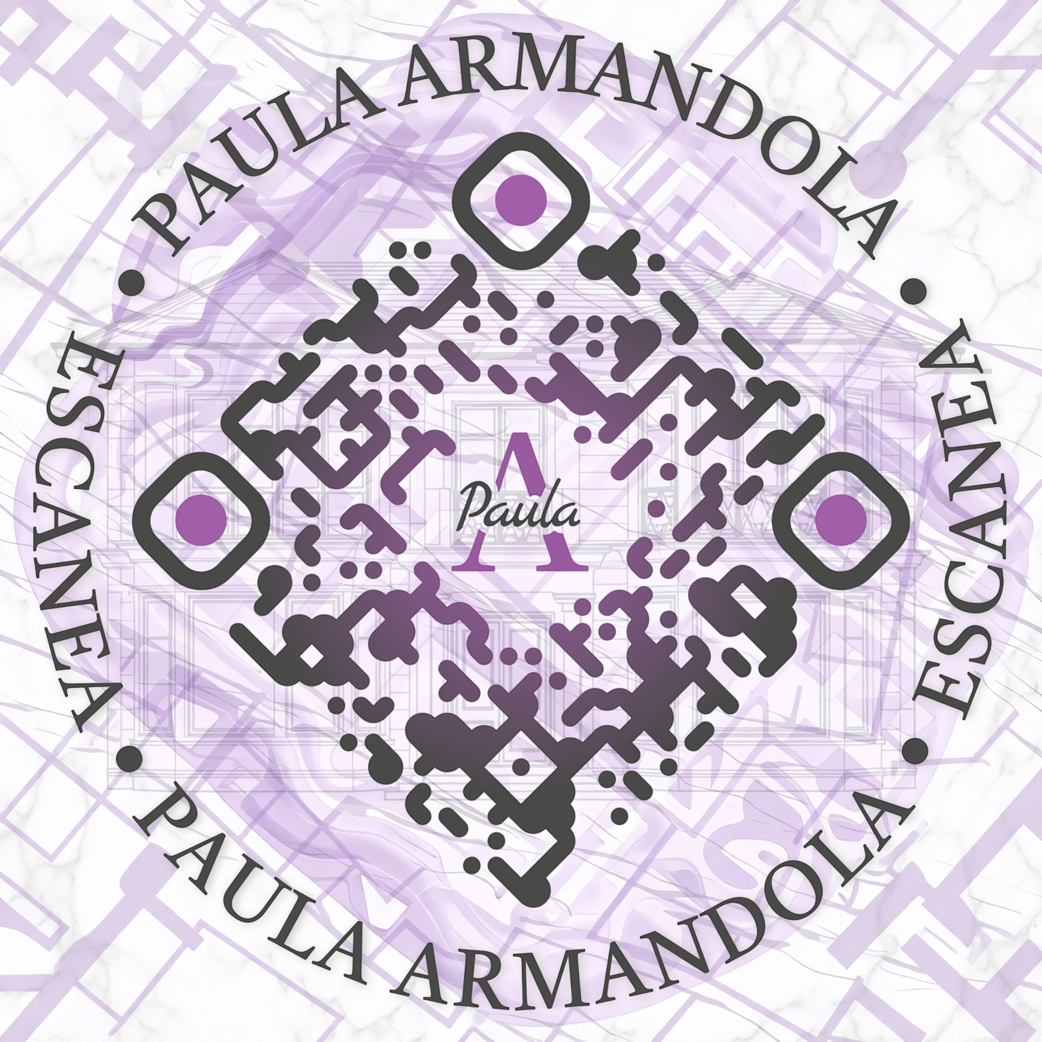 Diseño de Códigos QR - Lavanda